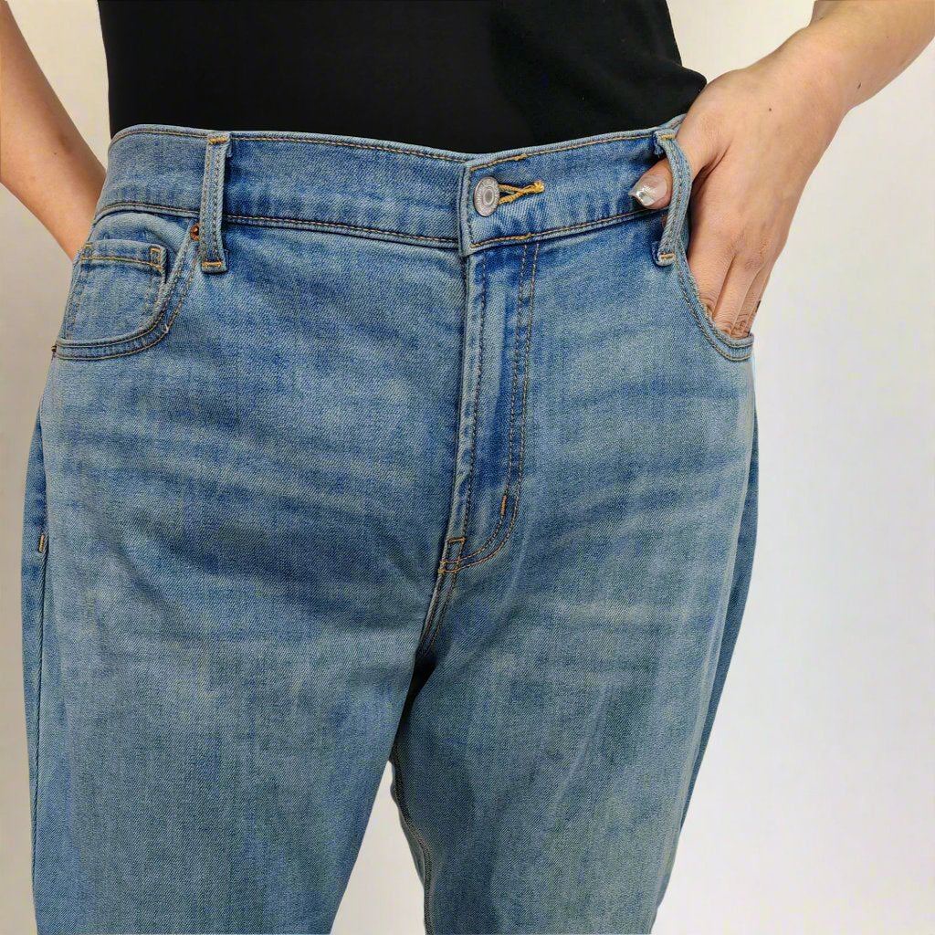 Light Blue Boyfriend Jeans