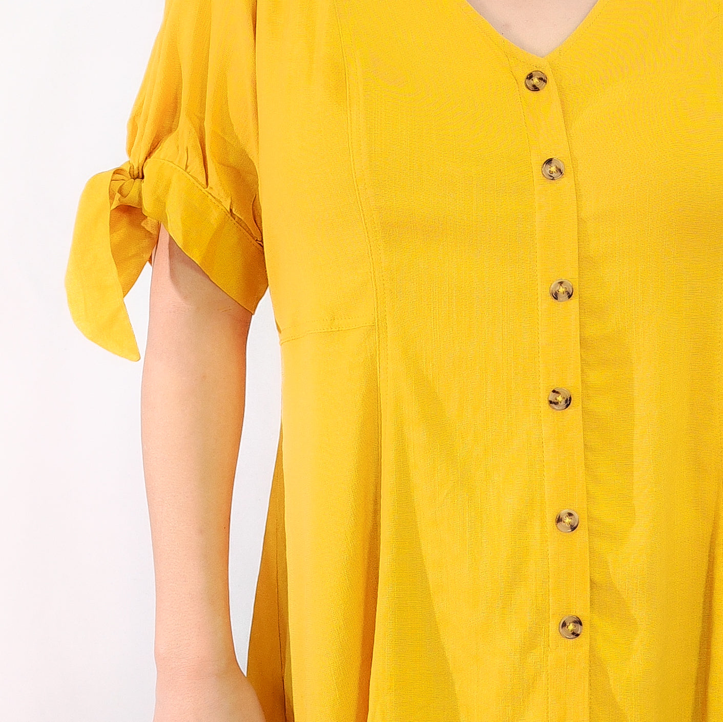Linen Mustard Blouse