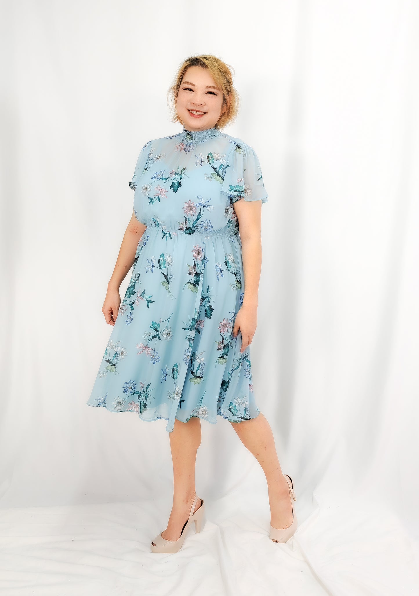 Pastel Dreams Chiffon dress