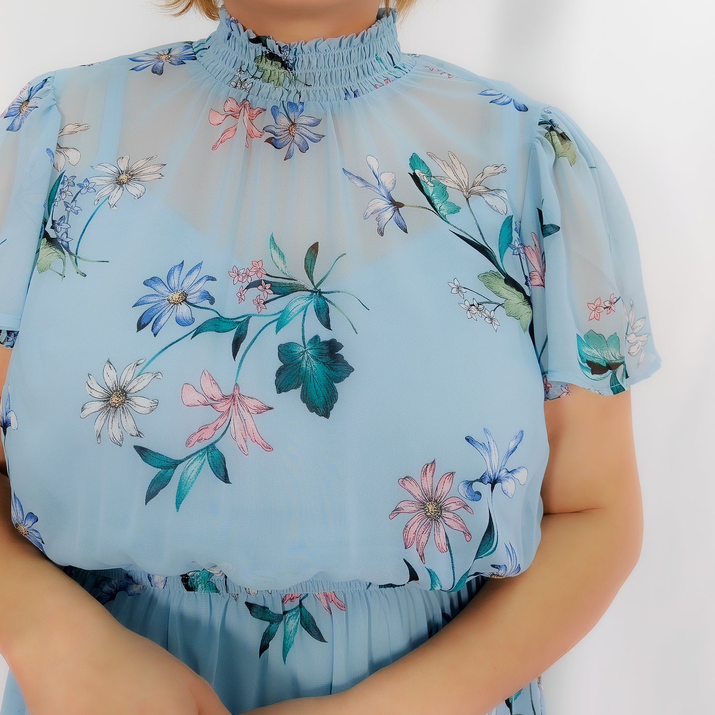 Pastel Dreams Chiffon dress