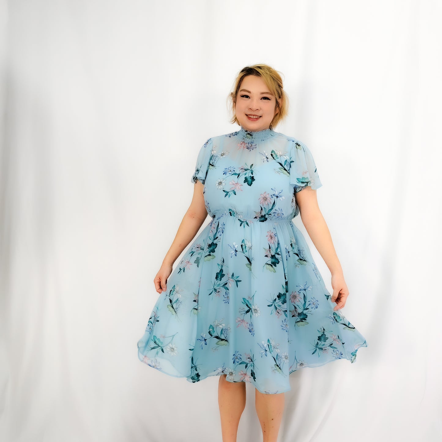 Pastel Dreams Chiffon dress
