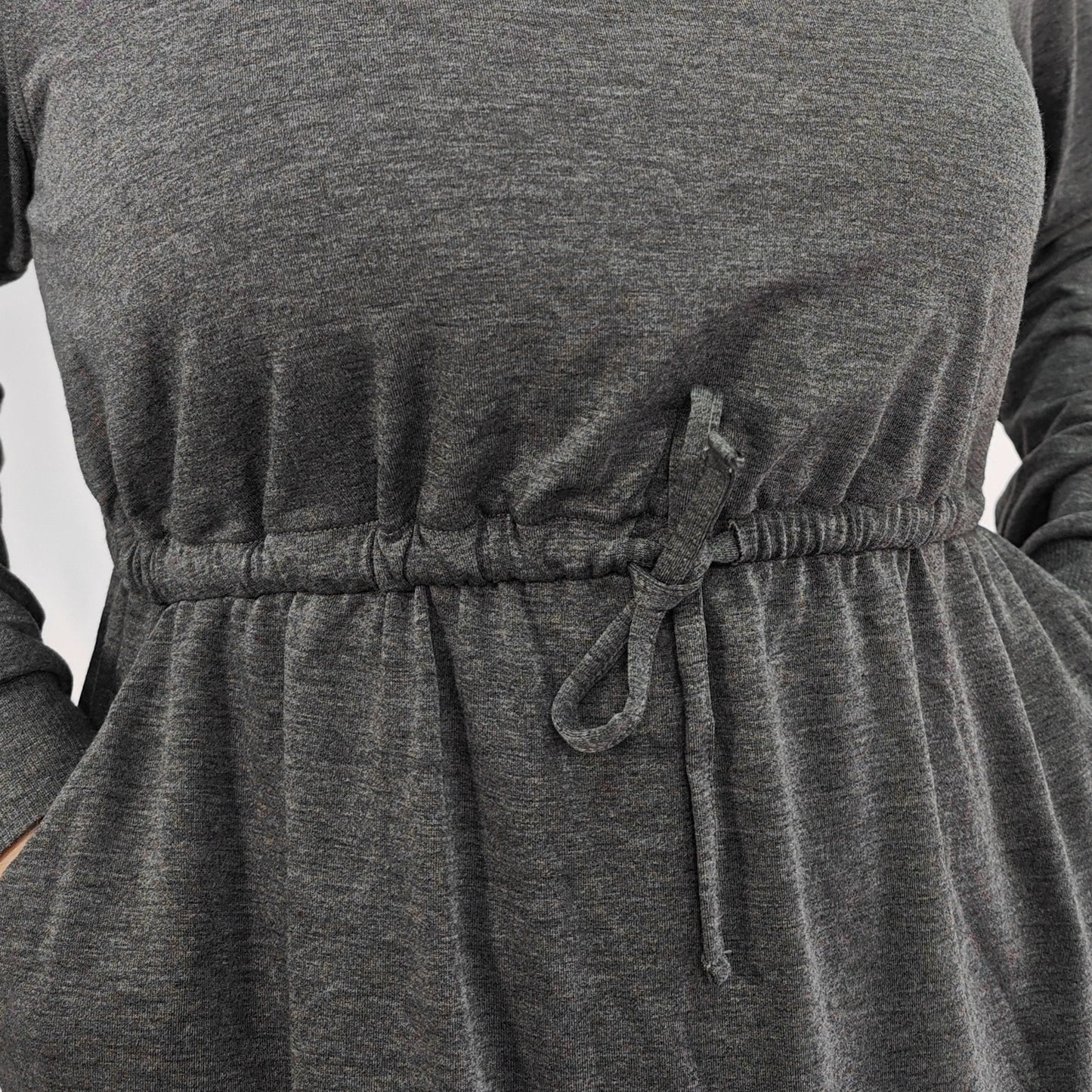 Ombre Grey Knit Dress