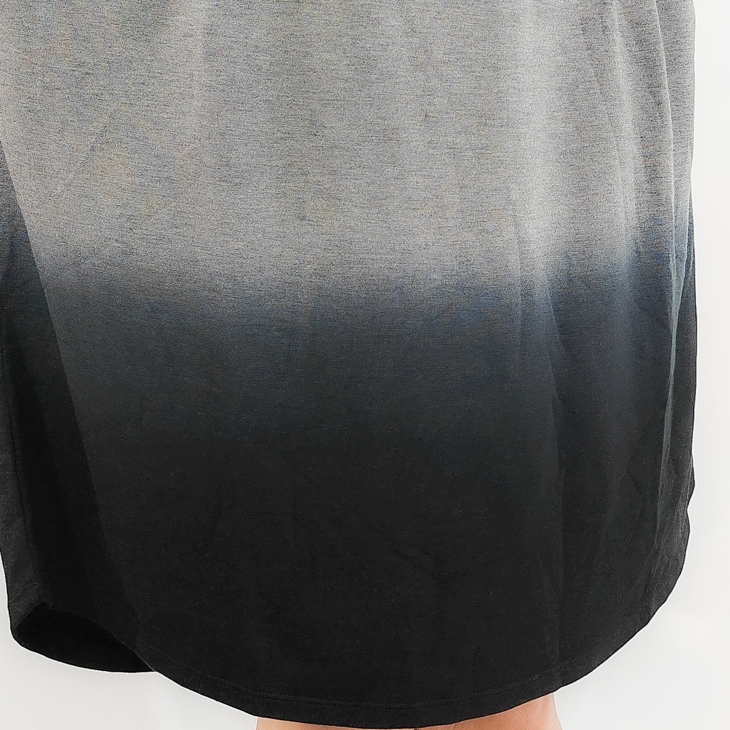 Ombre Grey Knit Dress