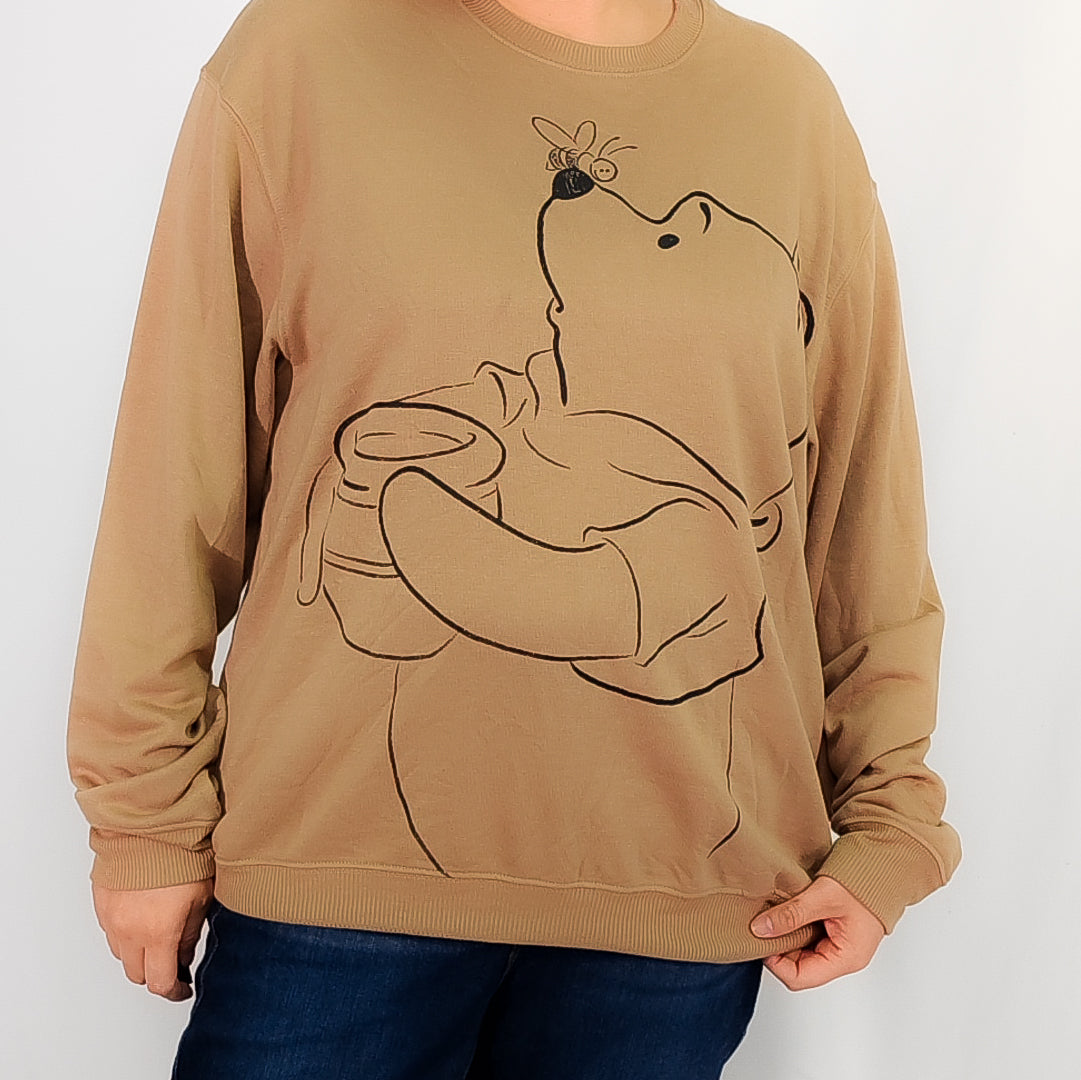 Pooh Sweater Brown