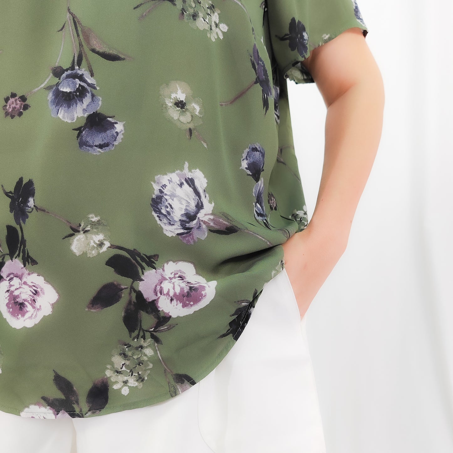 Olive Love Breeze Blouse