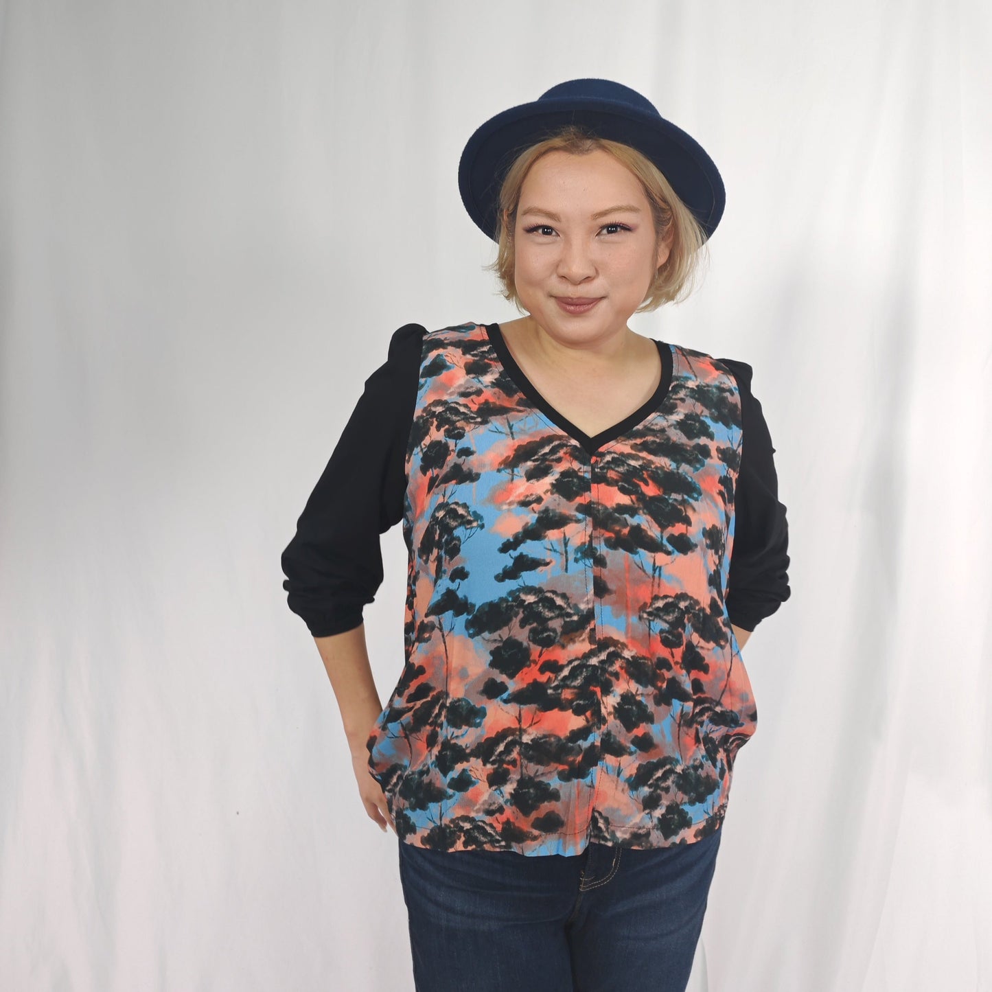 Thoughts Dawn Forest Blouse