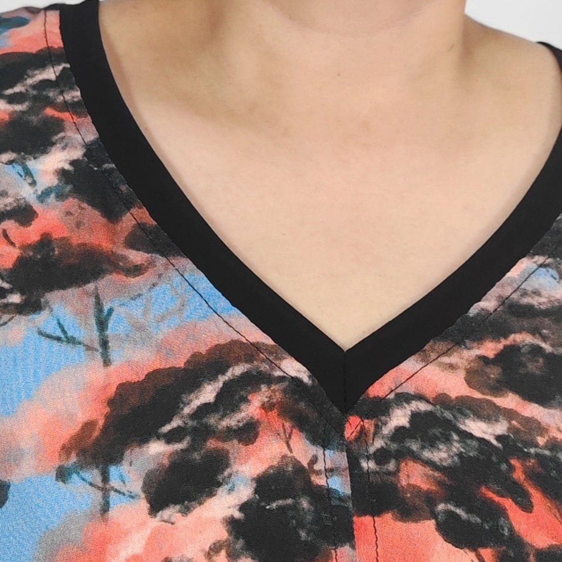 Thoughts Dawn Forest Blouse