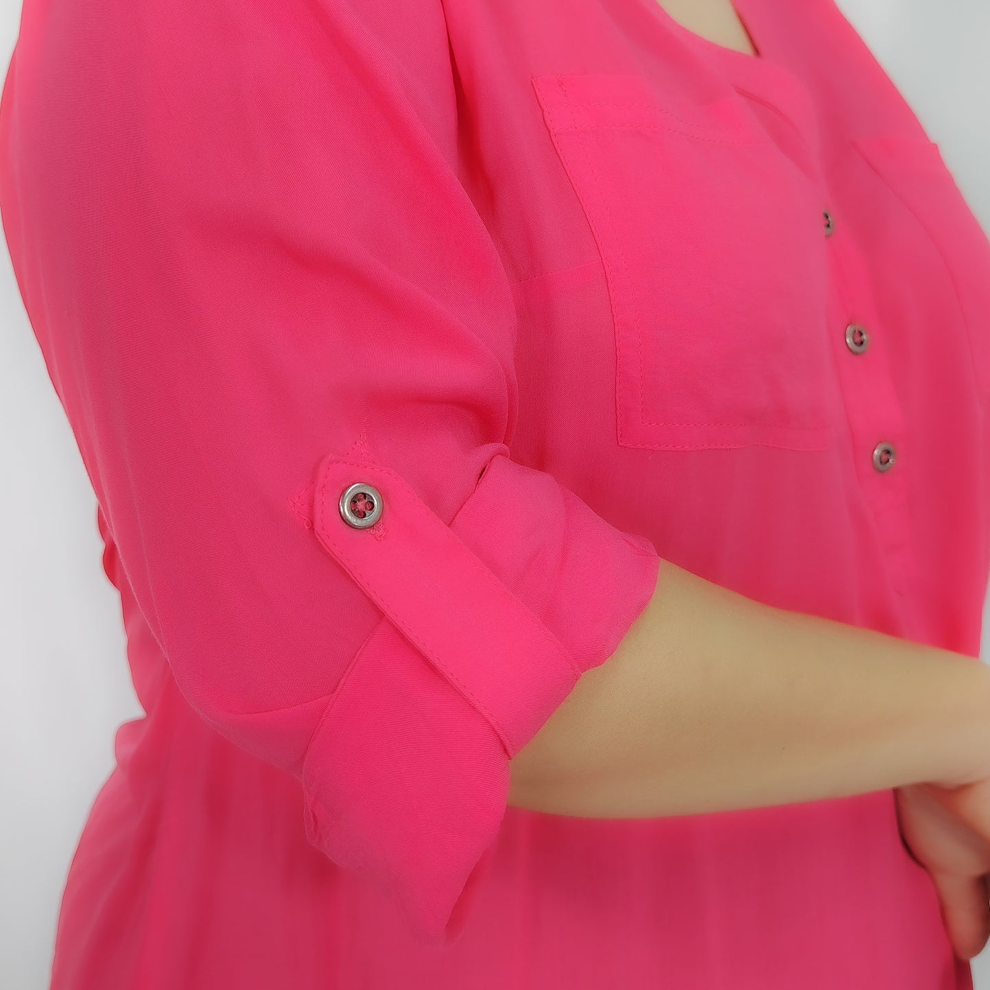 Coral Pink Safari Top