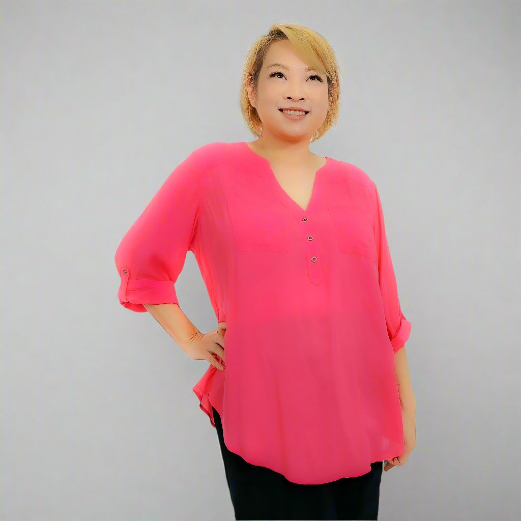 Coral Pink Safari Top