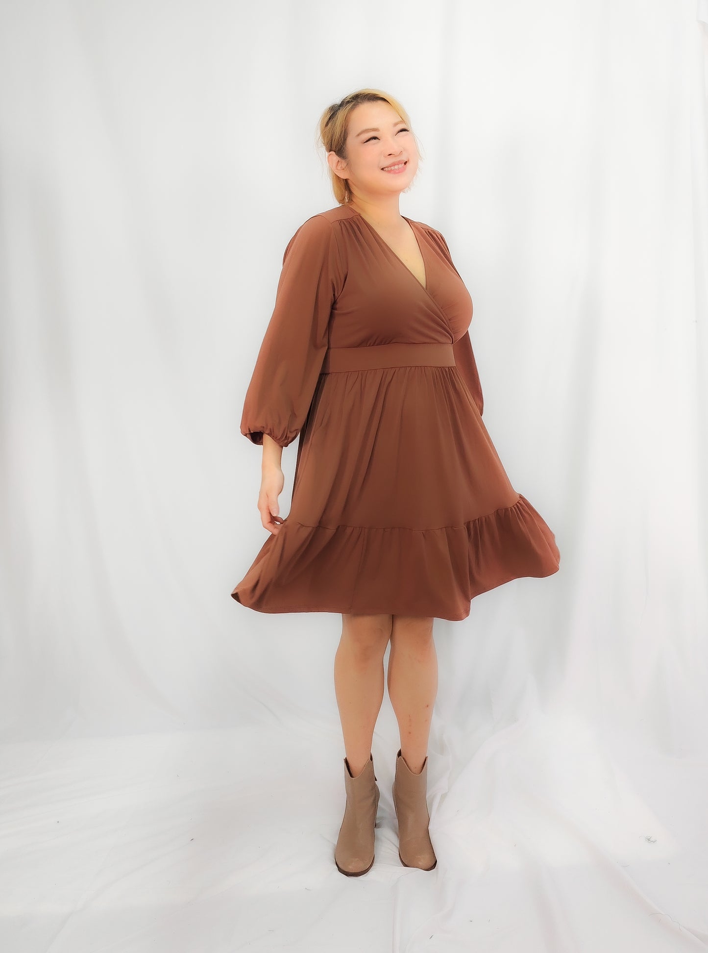 Mocha Mousse Dress