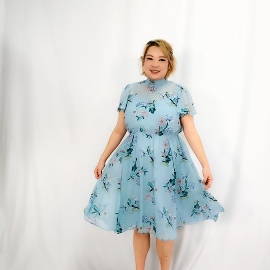 Pastel Dreams Chiffon dress