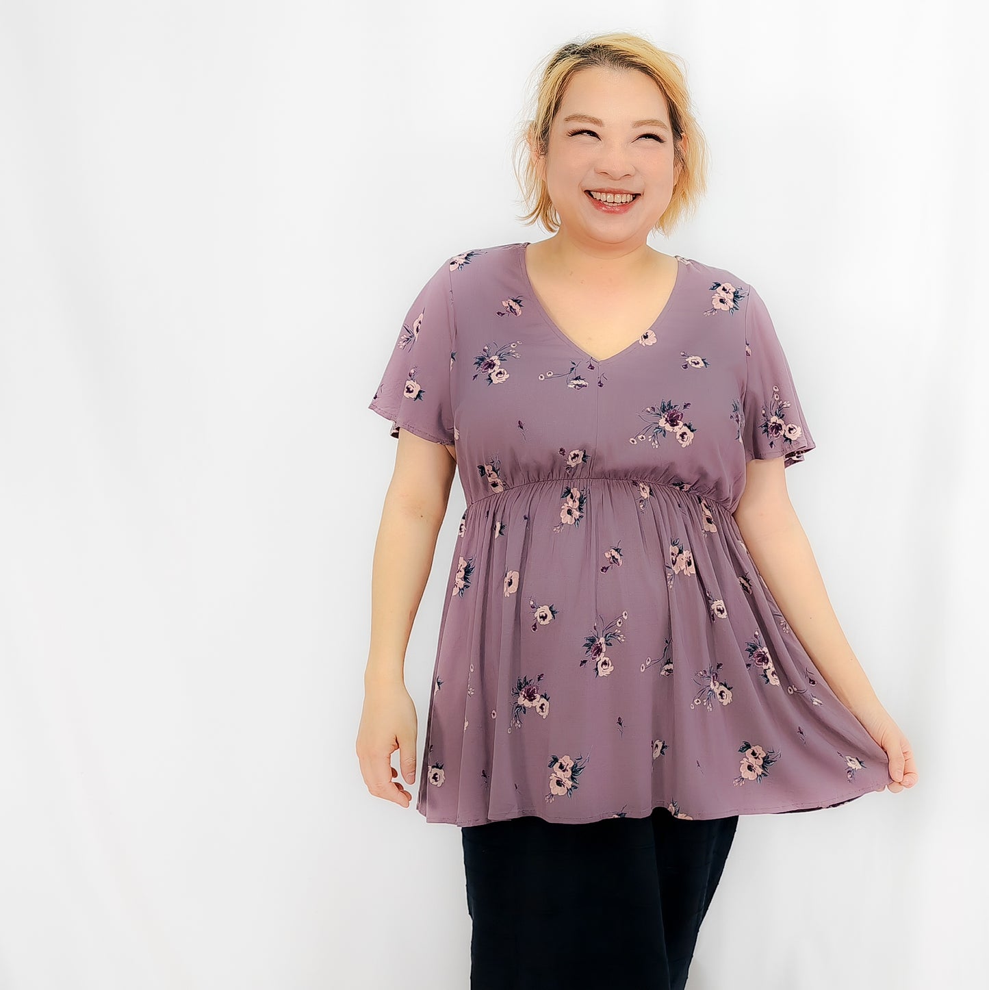 Heather Dusty Lilac Blouse